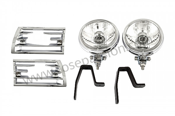 P203277 - High intensity light kit, chrome plated / white glass with holder and grille for Porsche 911 Classic • 1972 • 2.4s • Targa • Manual gearbox, 4 speed
