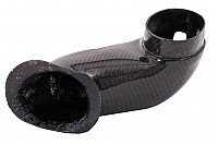 P213513 - Carbon air filter inlet pipe, cup style, 964  for Porsche 964 / 911 Carrera 2/4 • 1990 • 964 carrera 4 • Targa • Manual gearbox, 5 speed