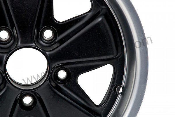 P213518 - Wheel, 6 x 15, black, with tuv homologation for Porsche 911 Classic • 1972 • 2.4s • Targa • Manual gearbox, 4 speed