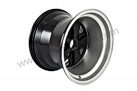P213521 - Wheel, 11 x 15, black, with tuv homologation for Porsche 911 G • 1983 • 3.0sc • Coupe • Manual gearbox, 5 speed