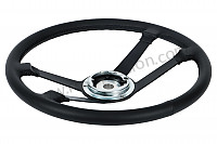 P213541 - 38 cm leather steering wheel, 911 for Porsche 911 Classic • 1971 • 2.2t • Targa • Automatic gearbox