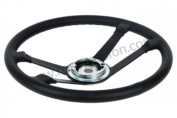 P213541 - 38 cm leather steering wheel, 911 for Porsche 914 • 1970 • 914 / 6 • Manual gearbox, 5 speed