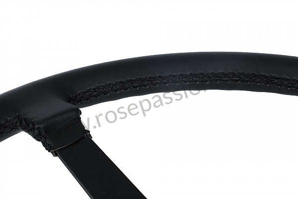 P213541 - 38 cm leather steering wheel, 911 for Porsche 912 • 1966 • 912 1.6 • Coupe • Manual gearbox, 4 speed