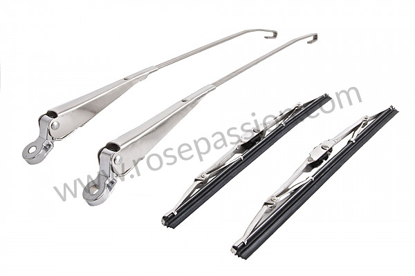 P213558 - Set of chrome plated front windscreen wiper arms, 911 69-73 (2 arms, 2 blades ) for Porsche 911 Classic • 1972 • 2.4t • Coupe • Manual gearbox, 5 speed
