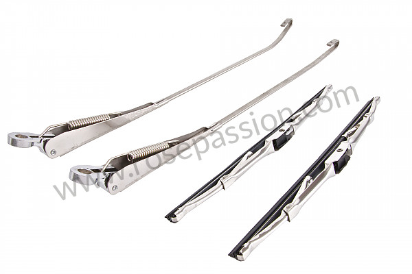 P213558 - Set of chrome plated front windscreen wiper arms, 911 69-73 (2 arms, 2 blades ) for Porsche 911 Classic • 1972 • 2.4t • Coupe • Manual gearbox, 5 speed