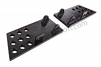 P232642 - Pair of black anodized, perforated interior door handles for Porsche 911 G • 1977 • 2.7 • Coupe • Manual gearbox, 5 speed