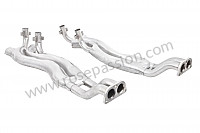 P232679 - Pair of stainless steel heat exchangers for Porsche 914 • 1973 • 914 / 4 1.7 • Manual gearbox, 5 speed