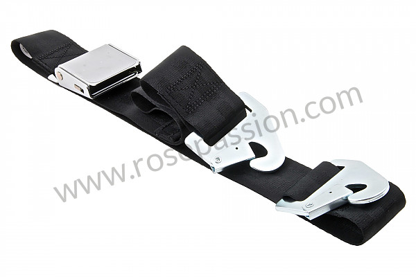 P232722 - 2-point front seat belt, without retractor, right, ring attachment  for Porsche 356a • 1957 • 1600 (616 / 1) • Speedster a t1 • Manual gearbox, 4 speed