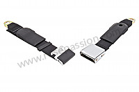 P232725 - 2-point rear seat belt, without retractor, rear left or right for Porsche 911 Turbo / 911T / GT2 / 965 • 1978 • 3.3 turbo • Coupe • Manual gearbox, 4 speed