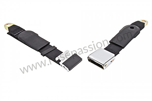 P232725 - 2-point rear seat belt, without retractor, rear left or right for Porsche 911 Turbo / 911T / GT2 / 965 • 1979 • 3.3 turbo • Coupe • Manual gearbox, 4 speed