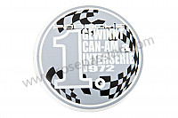 P232736 - Can-am multi-series sticker, 1972 for Porsche Boxster / 986 • 1997 • Boxster 2.5 • Cabrio • Automatic gearbox