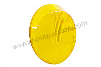 P240634 - Lens h1 yellow for Porsche 911 Classic • 1968 • 2.0s • Coupe • Automatic gearbox