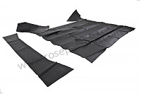 P244002 - Roof liner for Porsche 356a • 1959 • 1600 s (616 / 2 t2) • Coupe a t2 • Manual gearbox, 4 speed