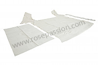 P244005 - Roof liner for Porsche 356a • 1955 • 1600 s (616 / 2) • Coupe a t1 • Manual gearbox, 4 speed
