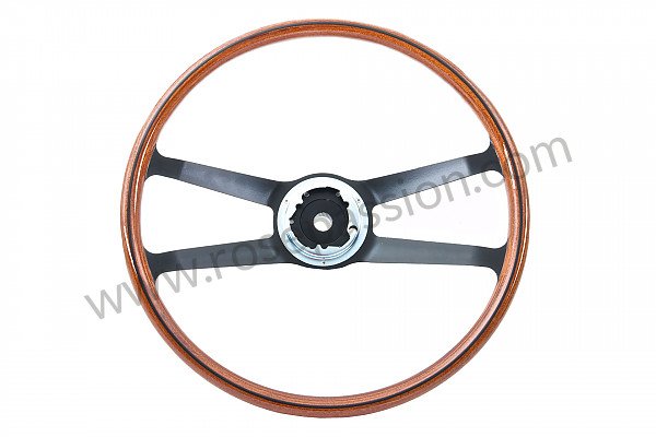 P244022 - 42cm wood steering wheel, 911 for Porsche 912 • 1966 • 912 1.6 • Coupe • Manual gearbox, 4 speed