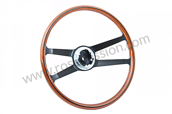 P244022 - 42cm wood steering wheel, 911 for Porsche 914 • 1974 • 914 / 4 1.8 injection • Manual gearbox, 5 speed