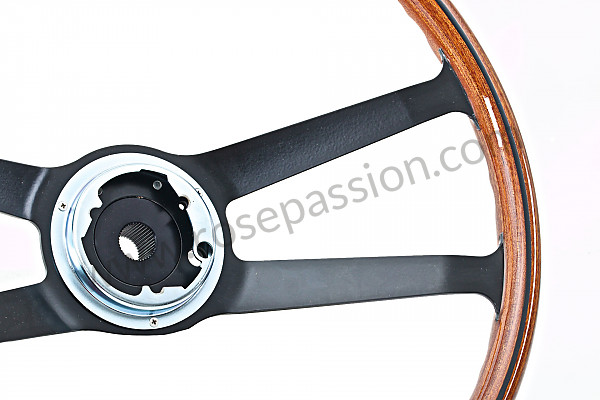P244022 - 42cm wood steering wheel, 911 for Porsche 911 Classic • 1973 • 2.4e • Targa • Automatic gearbox
