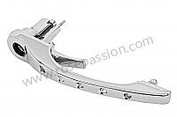 P244033 - Chrome plated perforated racing exterior right door handle, 911 for Porsche 911 G • 1982 • 3.0sc • Coupe • Manual gearbox, 5 speed