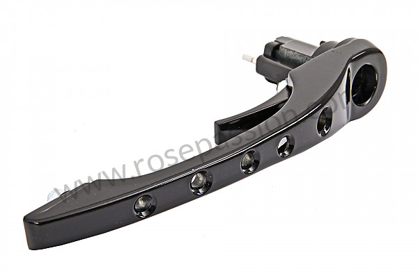 P244035 - Black perforated racing exterior right door handle, 911 for Porsche 911 G • 1976 • 3.0 carrera • Coupe • Automatic gearbox