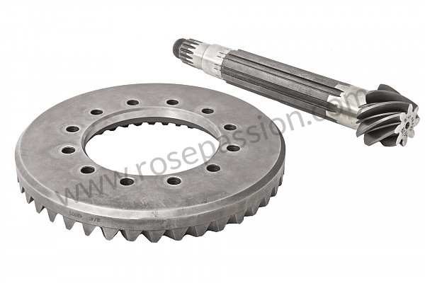P244037 - Low ratio crown and pinion 8 / 41 for Porsche 911 Turbo / 911T / GT2 / 965 • 1981 • 3.3 turbo • Coupe • Manual gearbox, 4 speed