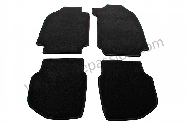 P244074 - Floor mat for Porsche 911 Turbo / 911T / GT2 / 965 • 1986 • 3.3 turbo • Coupe • Manual gearbox, 4 speed