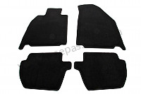 P244084 - Floor mat for Porsche 997 Turbo / 997T2 / 911 Turbo / GT2 RS • 2010 • 997 turbo • Cabrio • Manual gearbox, 6 speed