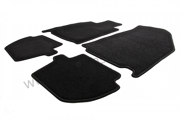 P244084 - Floor mat for Porsche 997 Turbo / 997T2 / 911 Turbo / GT2 RS • 2010 • 997 turbo • Cabrio • Manual gearbox, 6 speed