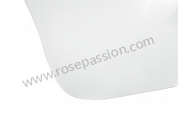 P244113 - Lunette arrière sans dégivrage en verre pour Porsche 