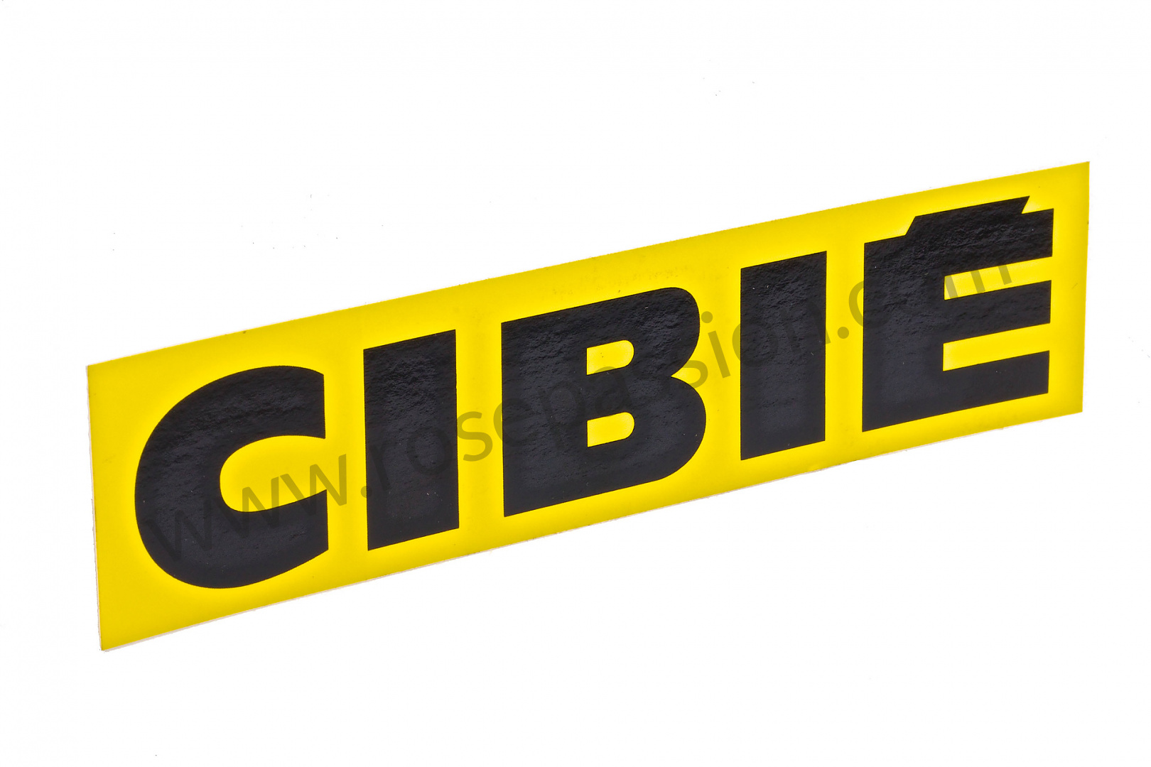 P244115 - Cibie sticker (14.50cm by 3.3) - 14.50 x 3.2 CENTIMETRE  (477721547E) for Porsche 991 / 2015 / 991 c2 gts / Coupe / Pdk gearbox