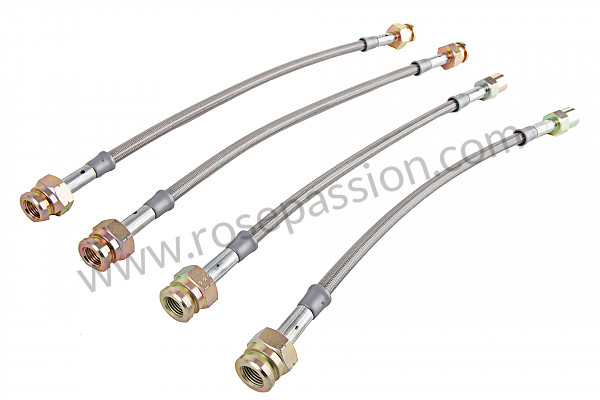 P247832 - Kit of 4 aviation hoses for Porsche 964 / 911 Carrera 2/4 • 1993 • 964 carrera 2 • Speedster • Automatic gearbox
