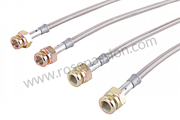 P247832 - Kit of 4 aviation hoses for Porsche 964 / 911 Carrera 2/4 • 1990 • 964 carrera 2 • Coupe • Manual gearbox, 5 speed