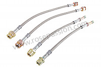 P247833 - Kit of 4 aviation hoses for Porsche 993 / 911 Carrera • 1995 • 993 rs • Coupe • Manual gearbox, 6 speed