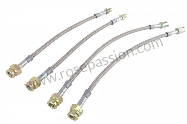 P247835 - Kit of 4 aviation hoses for Porsche 912 • 1966 • 912 1.6 • Coupe • Manual gearbox, 5 speed