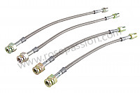 P247836 - Kit of 4 aviation hoses for Porsche 911 G • 1976 • 3.0 carrera • Coupe • Manual gearbox, 4 speed
