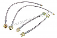 P247839 - Kit of 4 aviation hoses for Porsche 924 • 1980 • 924 2.0 • Coupe • Automatic gearbox