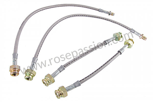 P247839 - Kit of 4 aviation hoses for Porsche 924 • 1980 • 924 2.0 • Coupe • Automatic gearbox