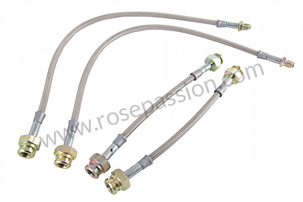 P247840 - Kit of 4 aviation hoses for Porsche 924 • 1981 • 924 carrera gt • Coupe • Manual gearbox, 5 speed