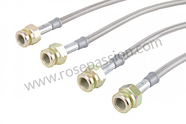 P247842 - Kit of 4 aviation hoses for Porsche 914 • 1976 • 914 / 4 1.8 injection • Manual gearbox, 5 speed