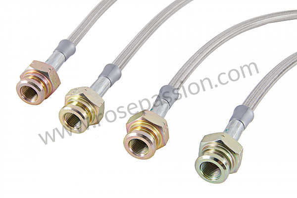 P247843 - Kit of 4 aviation hoses for Porsche 356a • 1959 • 1600 carrera gs (692 / 2) • Cabrio a t2 • Manual gearbox, 4 speed