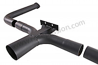 P247851 - Central tailpipe without stinger type silencer system, 911 65-89 oval tailpipe (fits on rsr racing spaghetti) for Porsche 911 G • 1988 • 3.2 g50 • Cabrio • Manual gearbox, 5 speed