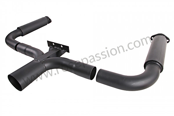 P247852 - Central tailpipe with stinger type silencer system, 911 65-89 oval tailpipe (fits on rsr racing spaghetti) for Porsche 911 G • 1988 • 3.2 g50 • Cabrio • Manual gearbox, 5 speed