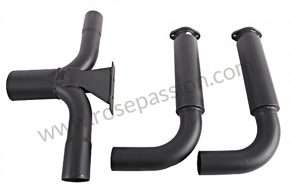 P247852 - Central tailpipe with stinger type silencer system, 911 65-89 oval tailpipe (fits on rsr racing spaghetti) for Porsche 911 G • 1983 • 3.0sc • Targa • Manual gearbox, 5 speed