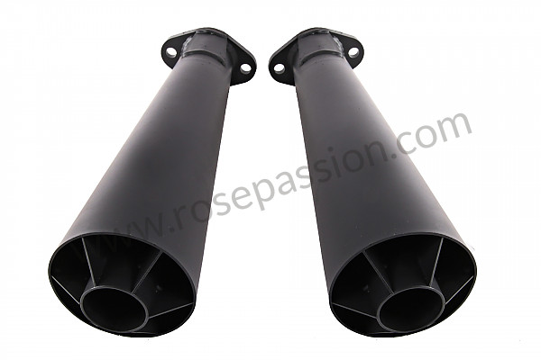 P247855 - Pair of megaphones for racing spaghetti on 911 65-73 for Porsche 911 Classic • 1968 • 2.0s • Targa • Automatic gearbox