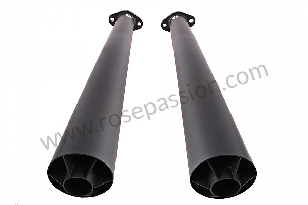 P247856 - Pair of megaphones for racing spaghetti on 911 65-73 for Porsche 964 / 911 Carrera 2/4 • 1993 • 964 carrera 2 • Speedster • Automatic gearbox
