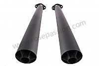 P247856 - Pair of megaphones for racing spaghetti on 911 65-73 for Porsche 911 G • 1975 • 2.7s • Coupe • Manual gearbox, 5 speed