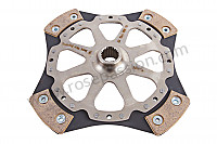 P247860 - Rigid sintered metal clutch disc for Porsche Cayman / 987C2 • 2009 • Cayman s 3.4 • Manual gearbox, 6 speed