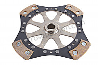 P247860 - Rigid sintered metal clutch disc for Porsche Boxster / 987-2 • 2012 • Boxster spyder 3.4 • Cabrio • Manual gearbox, 6 speed