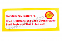 P247876 - Shell sticker, 911 65-73 for Porsche 911 Classic • 1971 • 2.2t • Coupe • Manual gearbox, 5 speed
