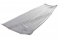 P251452 - Metal plate for rear parcel shelf 911 coupe for Porsche 911 Classic • 1971 • 2.2t • Coupe • Manual gearbox, 4 speed