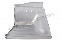 P251456 - Rear seat casing  for Porsche 911 Classic • 1969 • 2.0t • Coupe • Manual gearbox, 4 speed